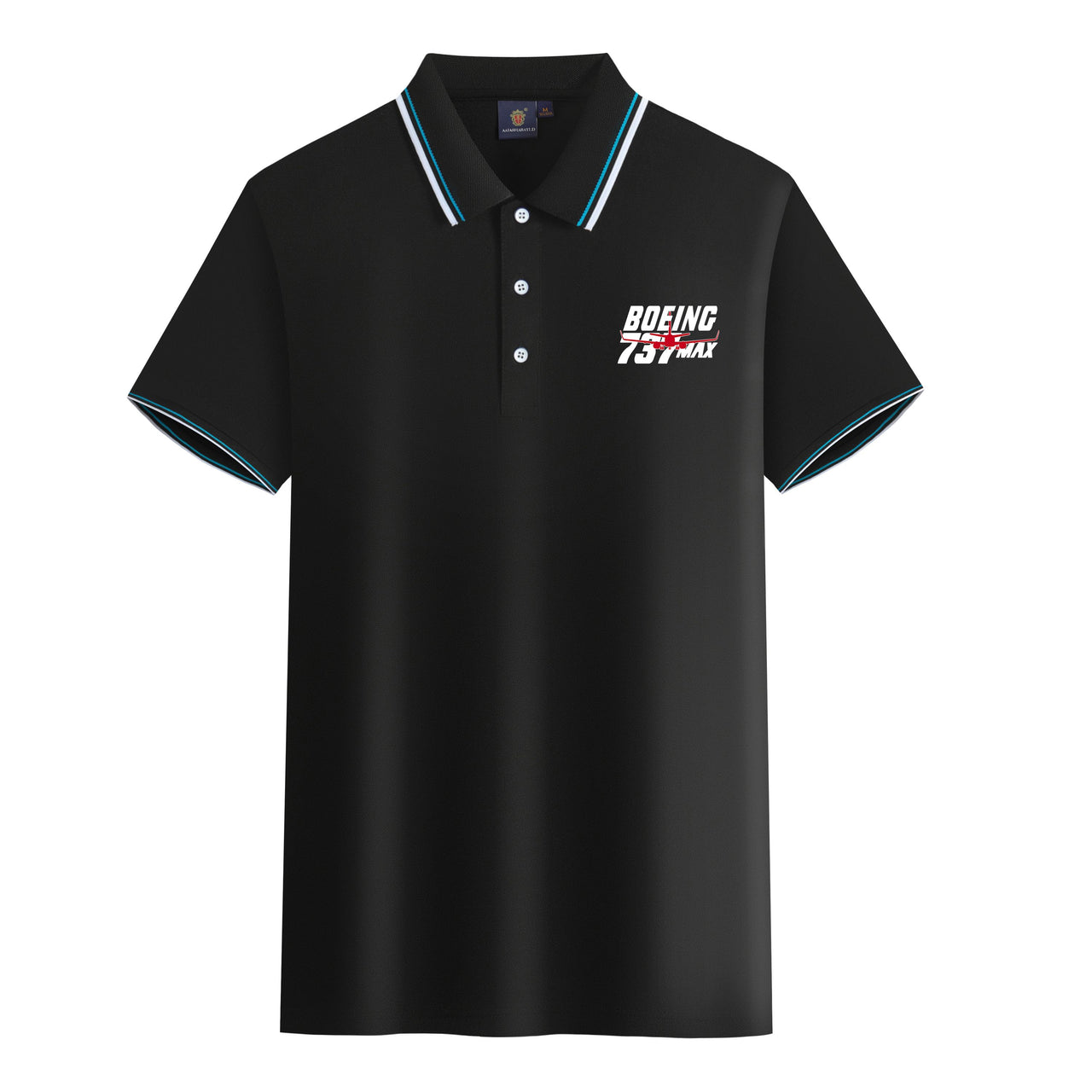 Amazing 737 Max Designed Stylish Polo T-Shirts