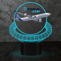 Thumbnail for Airbus A340 Designed 3D Lamp