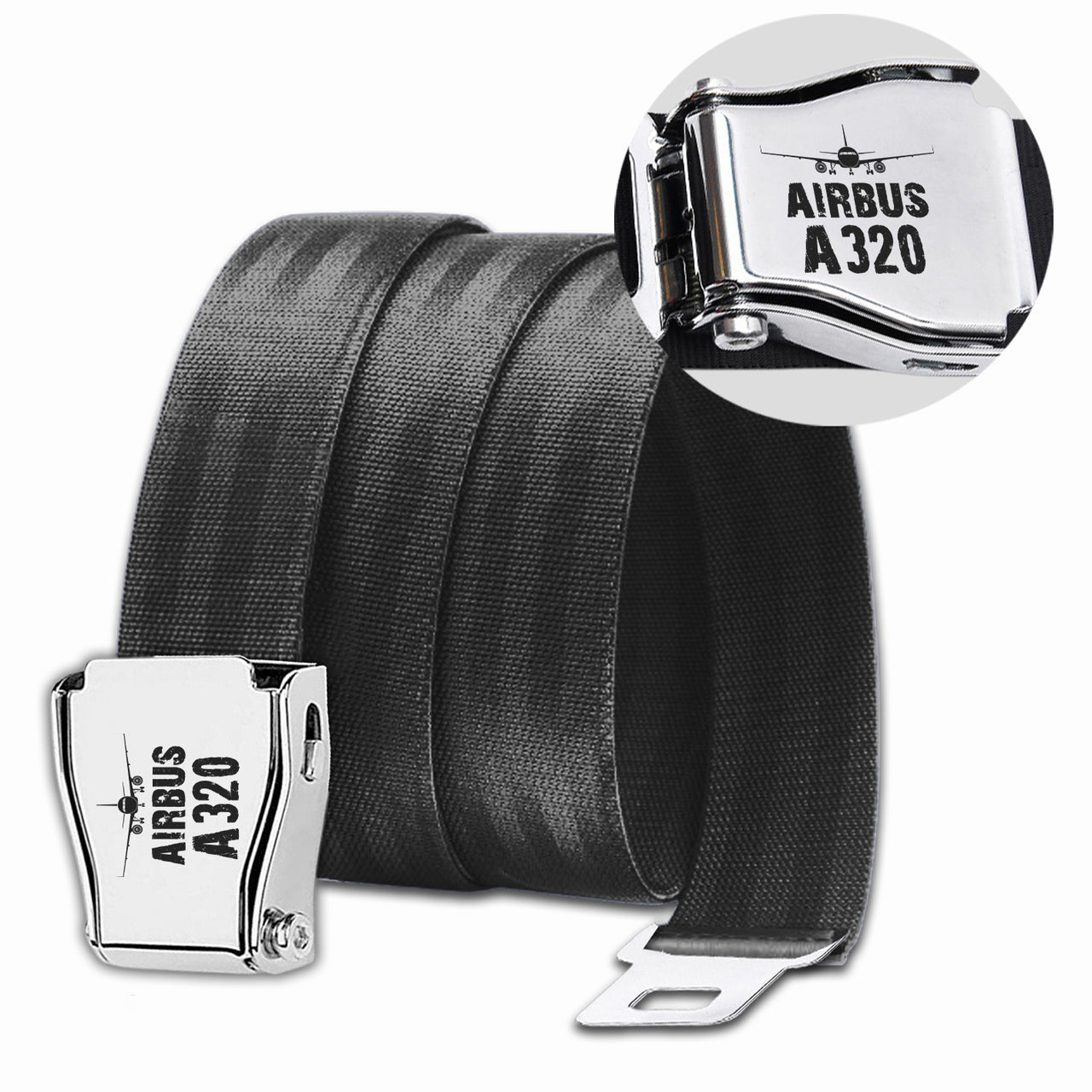 Airbus A320 & Plane Designed Fashion Airplane Seat Belts