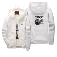 Thumbnail for Boeing 747 & GENX Engine Designed Thin Windbreaker Jackets - view 4