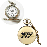 Thumbnail for Boeing 717 & Text Designed Pocket Watches