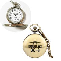 Thumbnail for Douglas DC-3 & Plane Designed Pocket Watches
