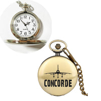 Thumbnail for Concorde & Plane Designed Pocket Watches