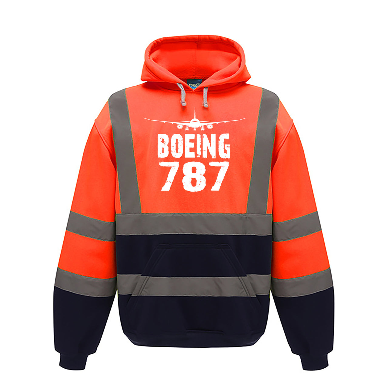 Boeing 787 & Plane Designed Reflective Hoodies