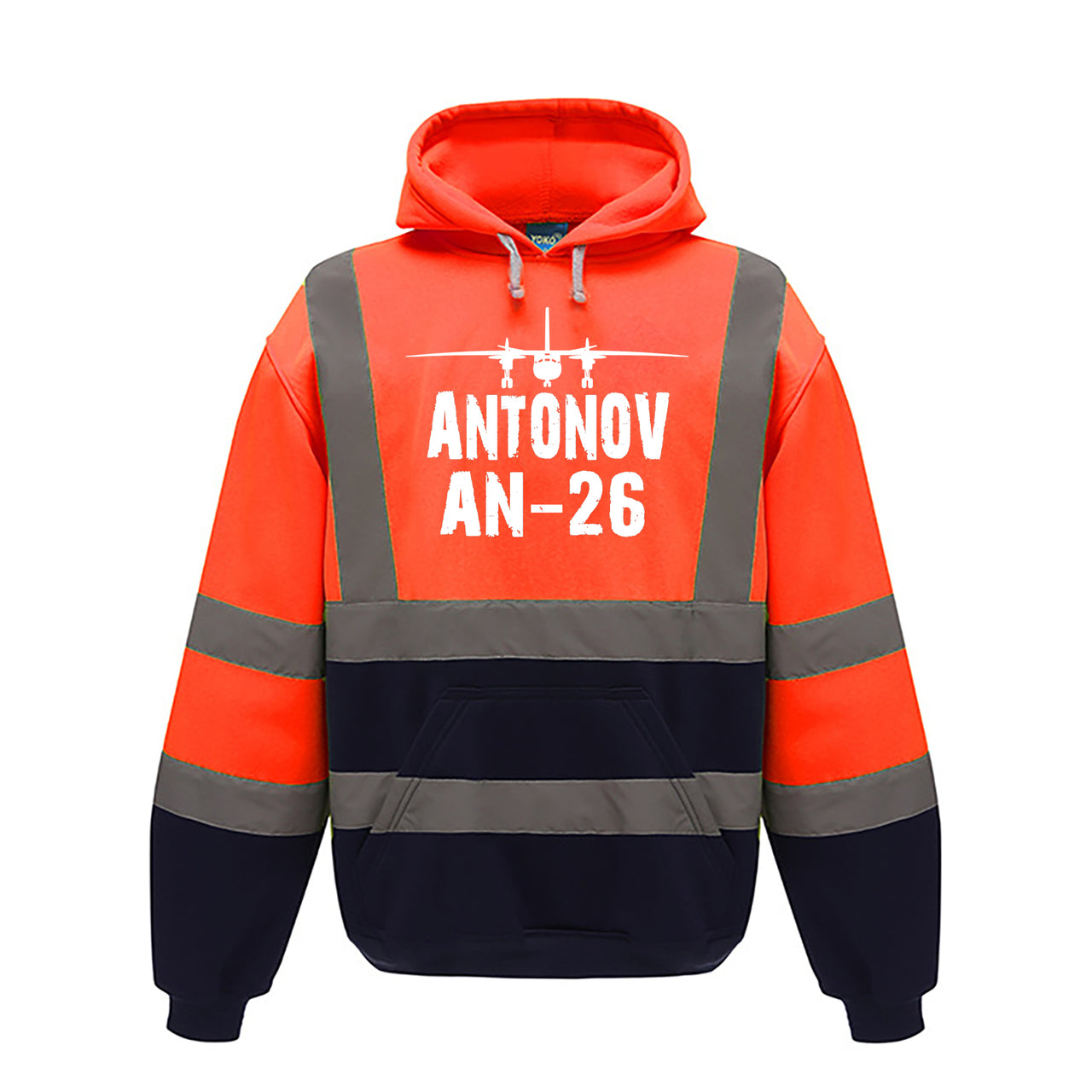 Antonov AN-26 & Plane Designed Reflective Hoodies