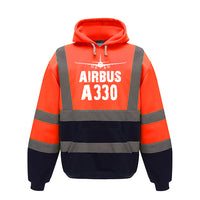 Thumbnail for Airbus A330 & Plane Designed Reflective Hoodies