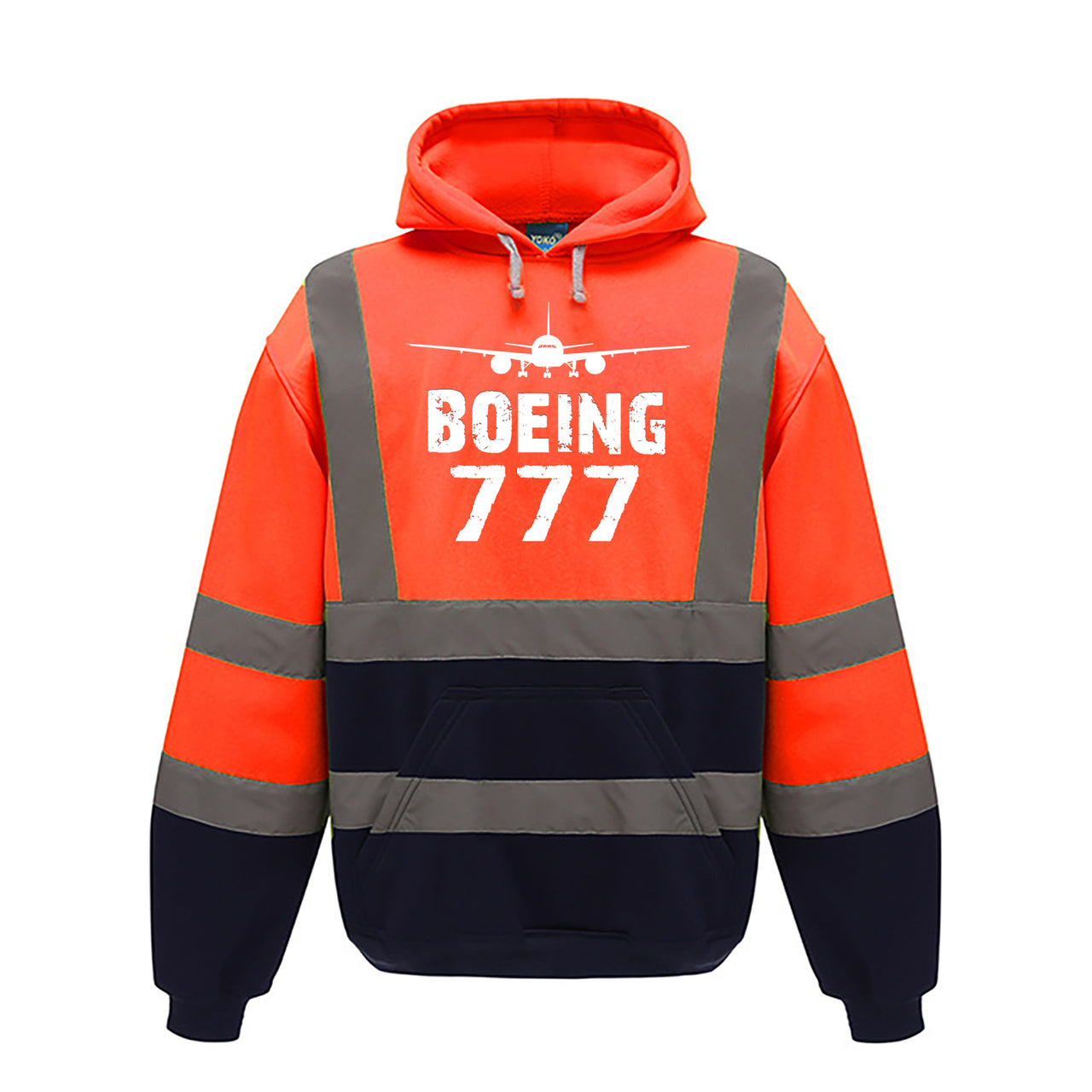 Boeing 777 & Plane Designed Reflective Hoodies