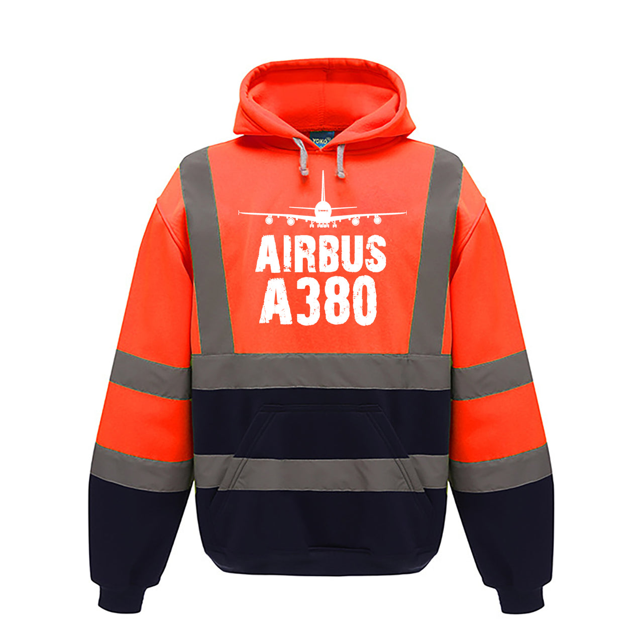 Airbus A380 & Plane Designed Reflective Hoodies