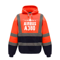 Thumbnail for Airbus A380 & Plane Designed Reflective Hoodies