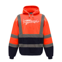 Thumbnail for Special Cessna Text Designed Reflective Hoodies