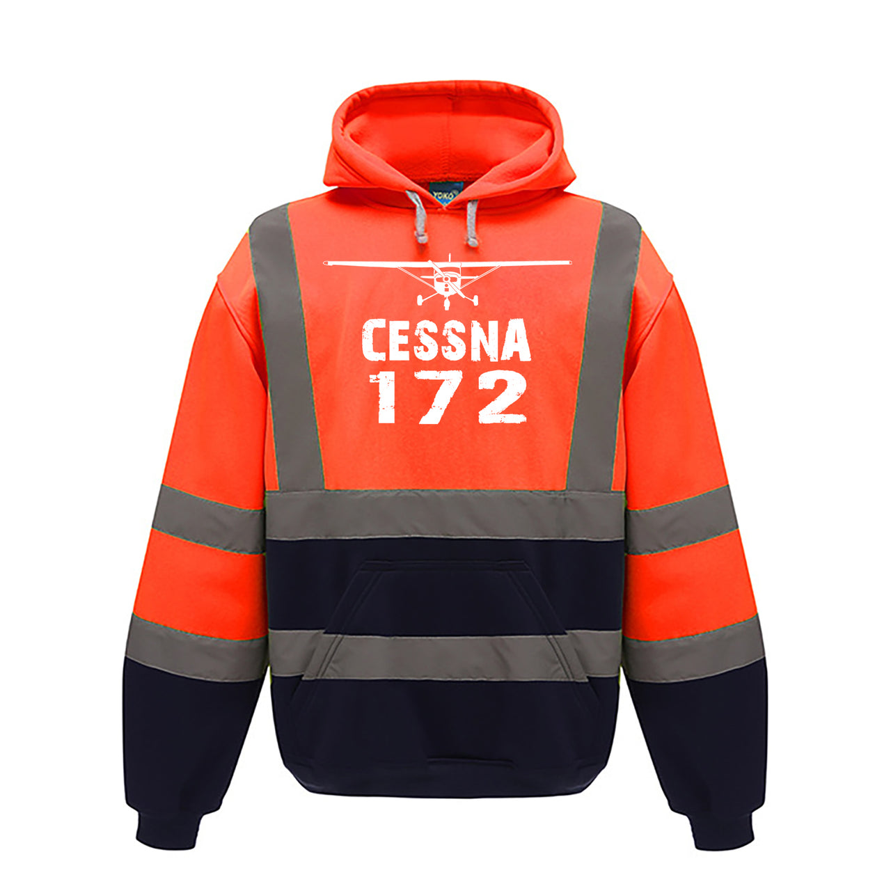 Cessna 172 & Plane Designed Reflective Hoodies