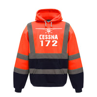 Thumbnail for Cessna 172 & Plane Designed Reflective Hoodies