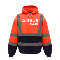 Thumbnail for Airbus A330 & Text Designed Reflective Hoodies