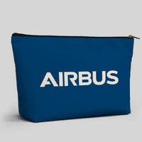 Thumbnail for Airbus & Text Designed Zipper Pouch