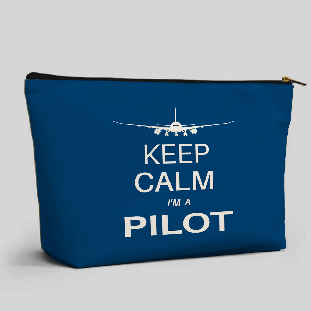 Pilot (777 Silhouette) Designed Zipper Pouch