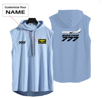 Thumbnail for The Boeing 777 Designed Hooded Tank Tops