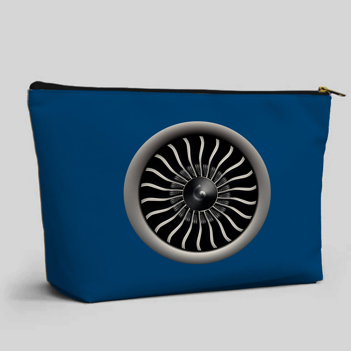 Super Cool Jet Engine Designed Zipper Pouch