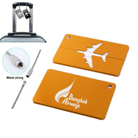 Thumbnail for Bangkok Airways Airlines Designed Aluminum Luggage Tags
