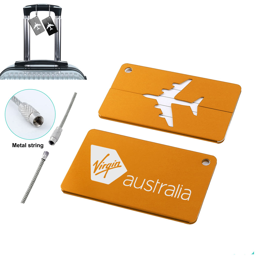 Virgin Australia Airlines Designed Aluminum Luggage Tags
