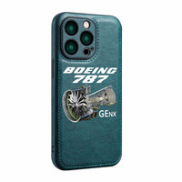 Thumbnail for Boeing 787 & GENX Engine Designed Leather iPhone Cases