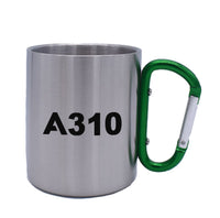 Thumbnail for A310 Flat Text Designed Stainless Steel Outdoors Mugs