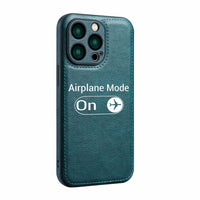 Thumbnail for Airplane Mode On Designed Leather iPhone Cases