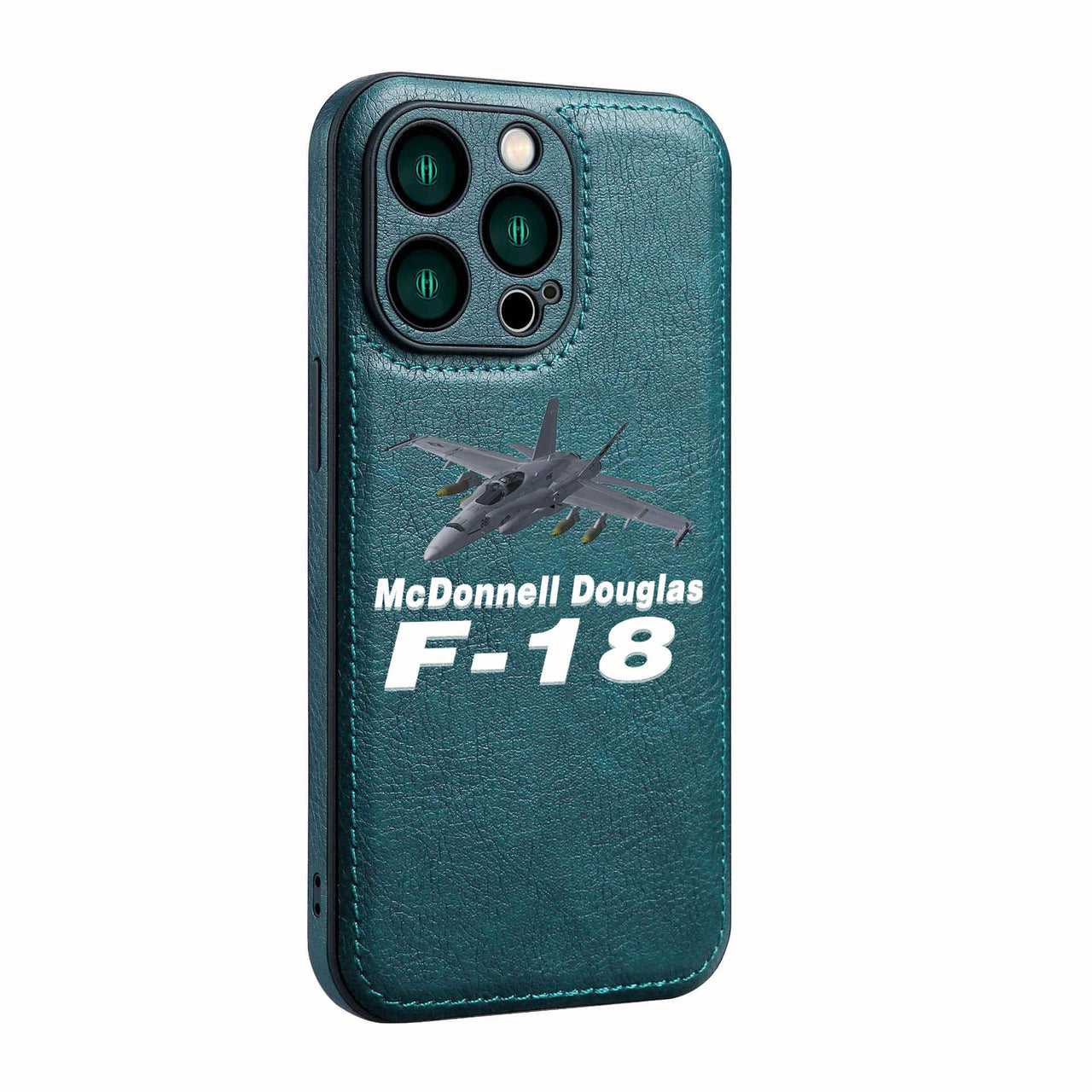 The McDonnell Douglas F18 Designed Leather iPhone Cases