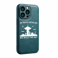 Thumbnail for Air Traffic Controllers - We Rule The Sky Designed Leather iPhone Cases