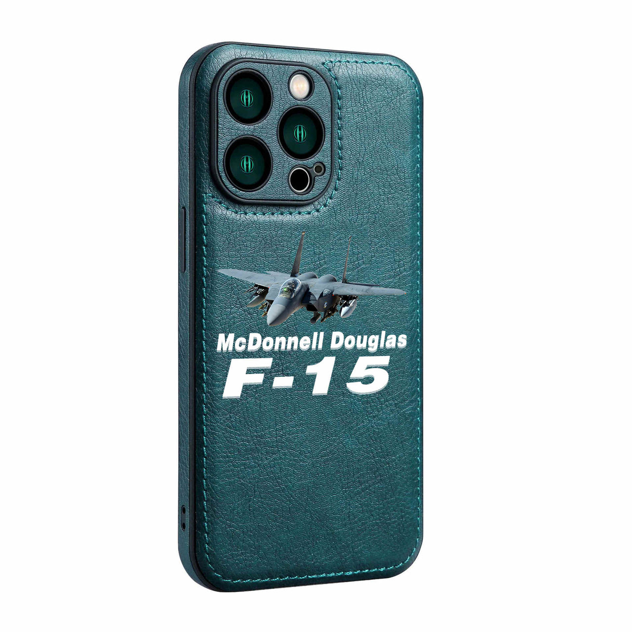 The McDonnell Douglas F15 Designed Leather iPhone Cases