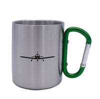 Thumbnail for Piper PA28 Silhouette Plane Designed Stainless Steel Outdoors Mugs
