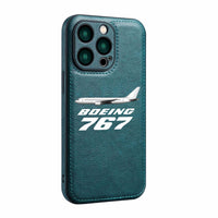 Thumbnail for The Boeing 767 Designed Leather iPhone Cases