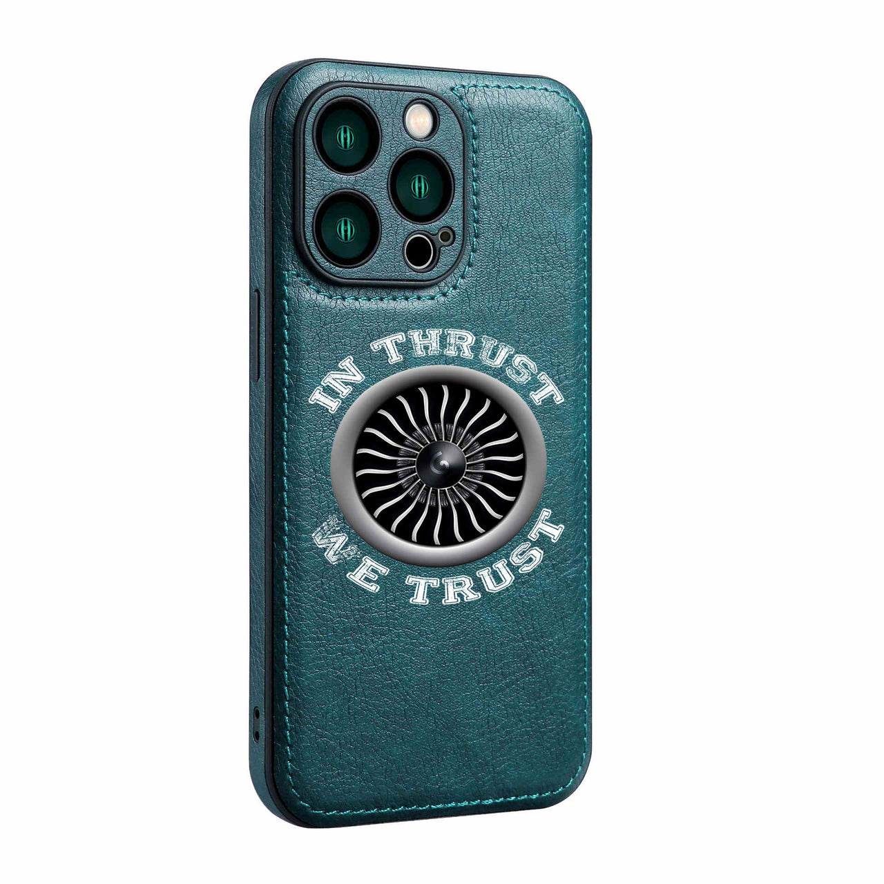 In Thrust We Trust (Vol 2) Designed Leather iPhone Cases