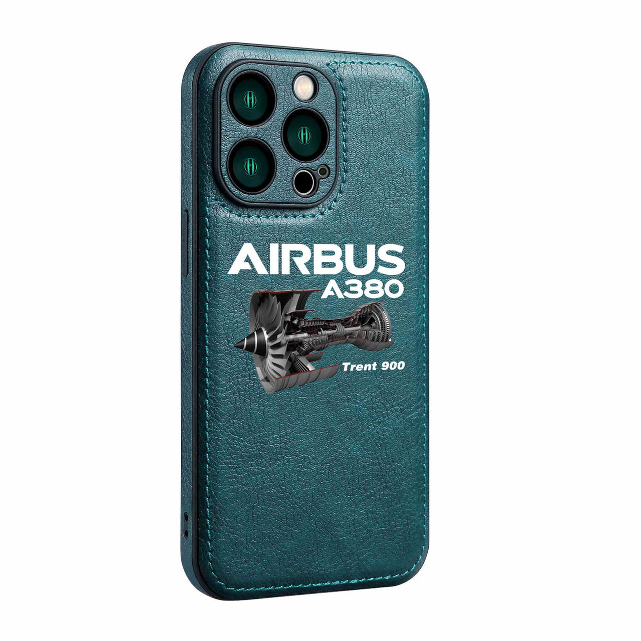 Airbus A380 & Trent 900 Engine Designed Leather iPhone Cases