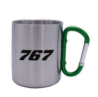 Thumbnail for 767 Flat Text Designed Stainless Steel Outdoors Mugs