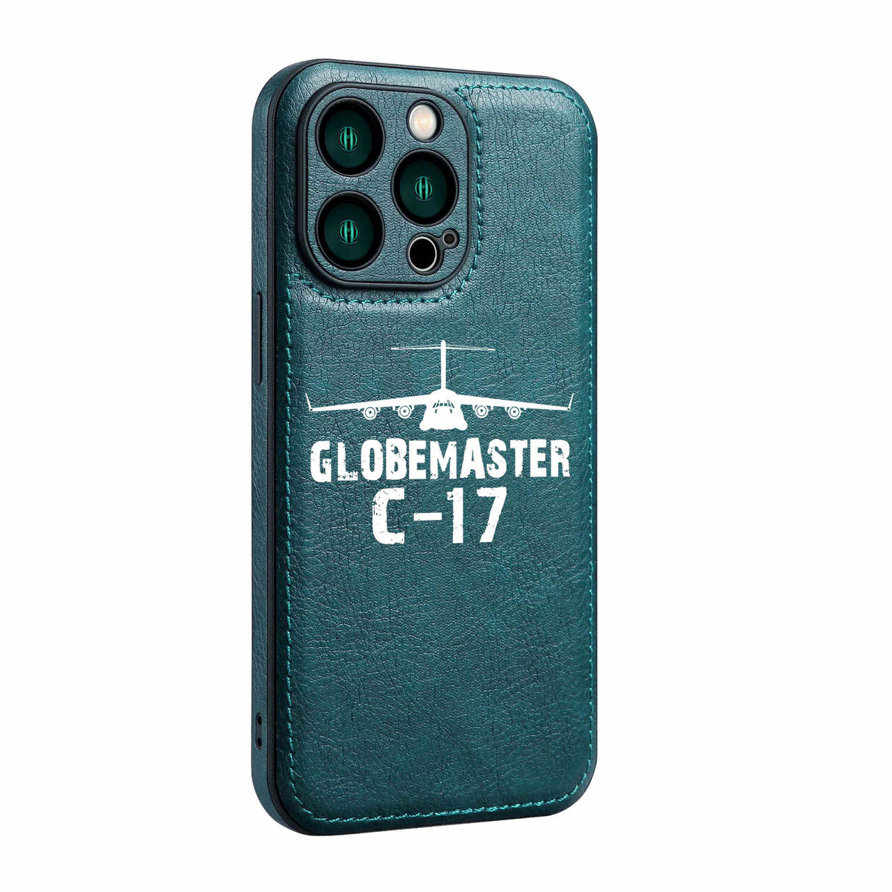 GlobeMaster C-17 & Plane Designed Leather iPhone Cases