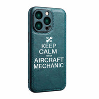 Thumbnail for Aircraft Mechanic Designed Leather iPhone Cases