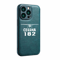 Thumbnail for Cessna 182 & Plane Designed Leather iPhone Cases