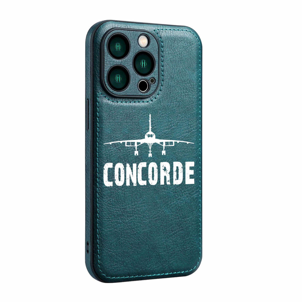 Concorde & Plane Designed Leather iPhone Cases