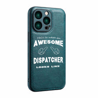 Thumbnail for Dispatcher Designed Leather iPhone Cases