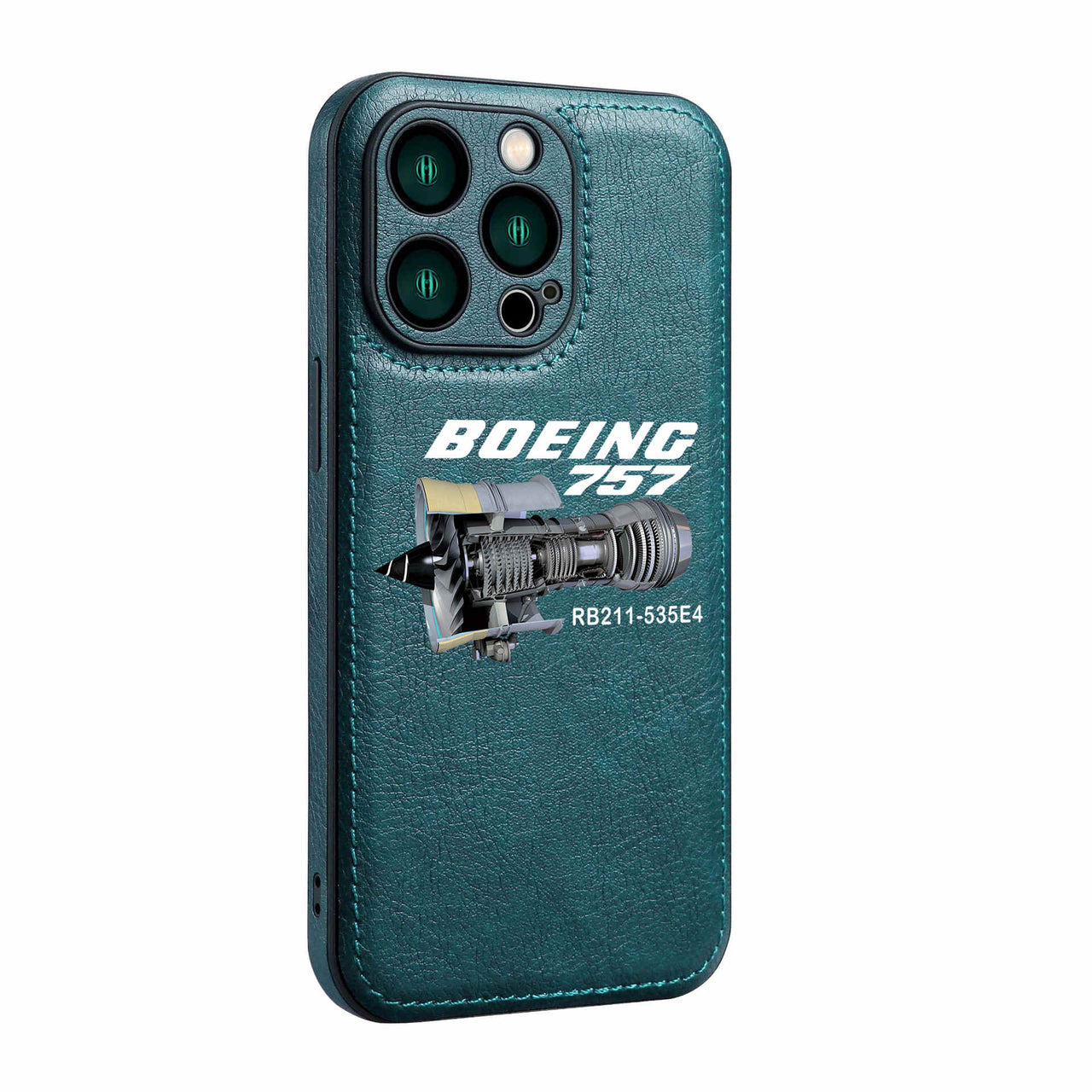 Boeing 757 & Rolls Royce Engine (RB211) Designed Leather iPhone Cases