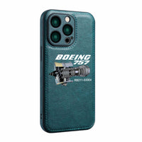 Thumbnail for Boeing 757 & Rolls Royce Engine (RB211) Designed Leather iPhone Cases