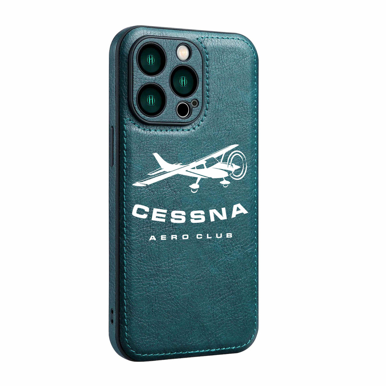 Cessna Aeroclub Designed Leather iPhone Cases