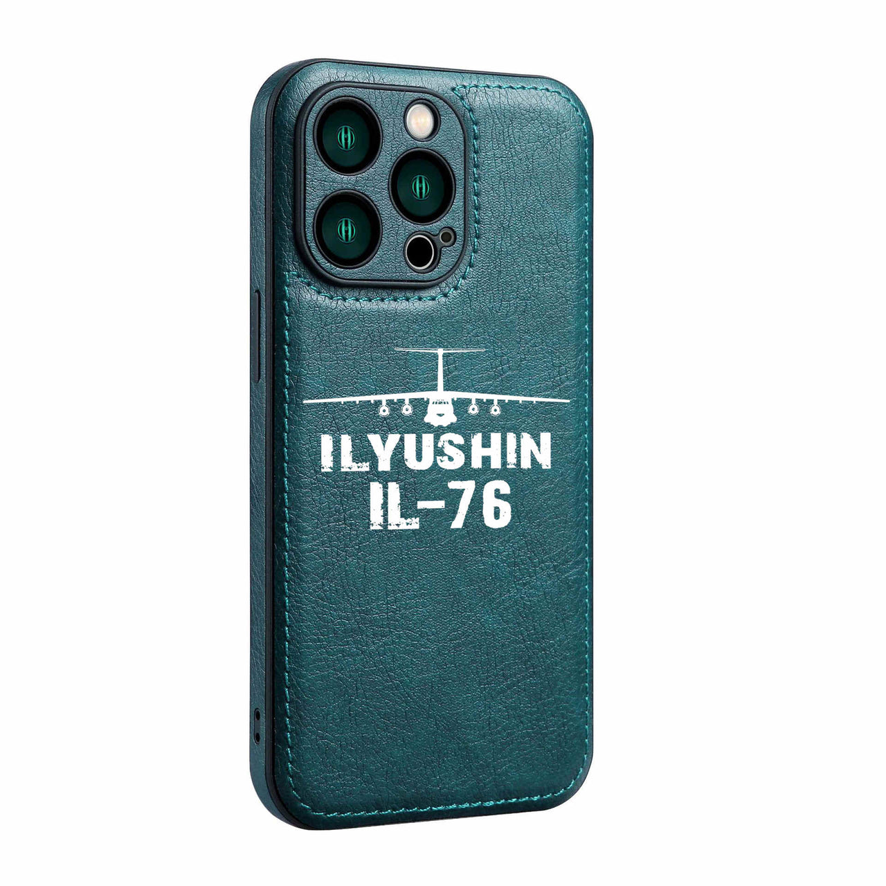 ILyushin IL-76 & Plane Designed Leather iPhone Cases