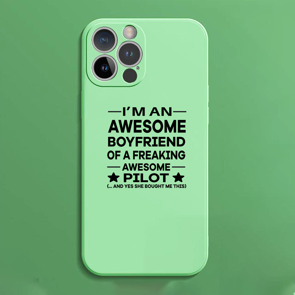 I am an Awesome Boyfriend Designed Soft Silicone iPhone Cases