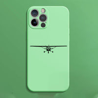 Thumbnail for Cessna 172 Silhouette Designed Soft Silicone iPhone Cases