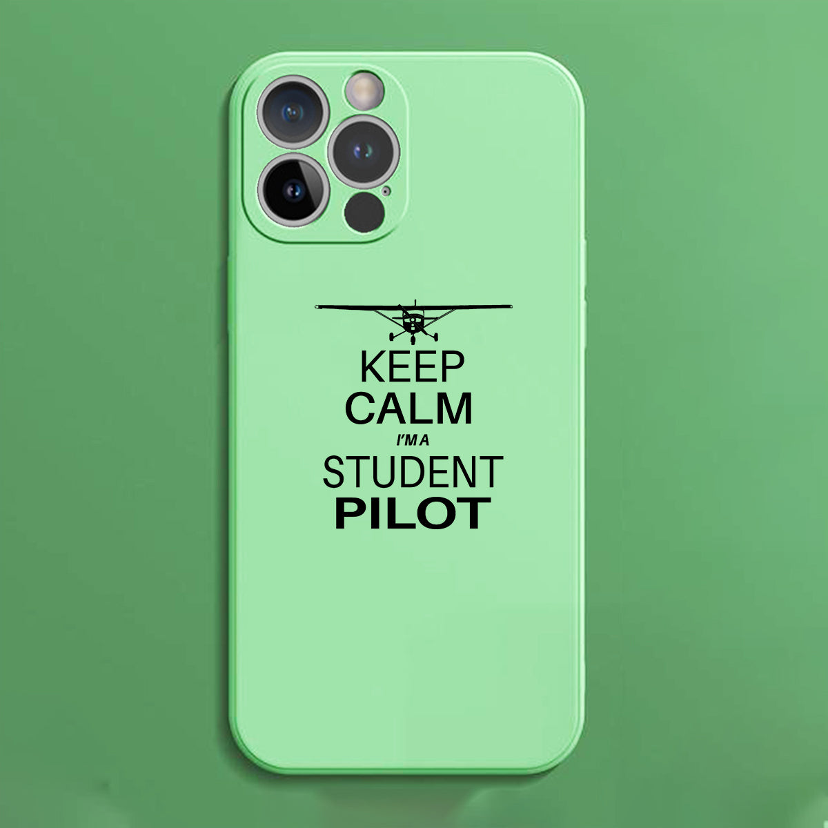 Student Pilot Designed Soft Silicone iPhone Cases