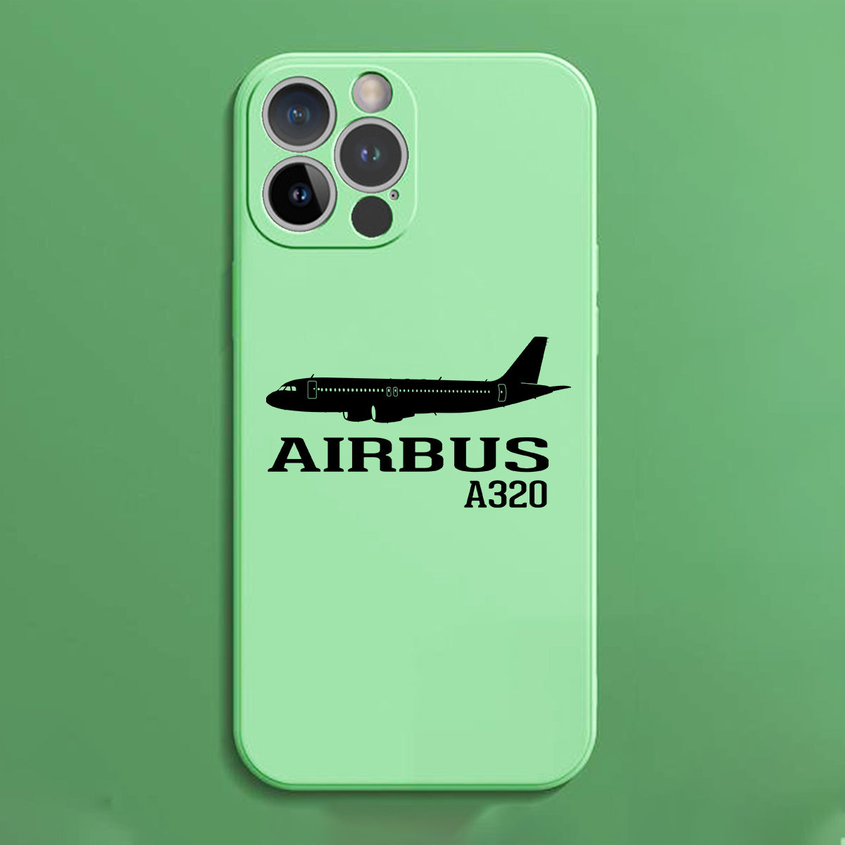 Airbus A320 Printed Designed Soft Silicone iPhone Cases