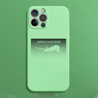Thumbnail for Airbus A350XWB & Dots Designed Soft Silicone iPhone Cases