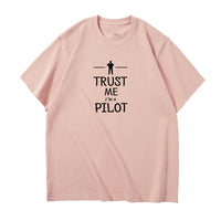 Thumbnail for Trust Me I'm a Pilot Designed Relax Fit T-Shirts