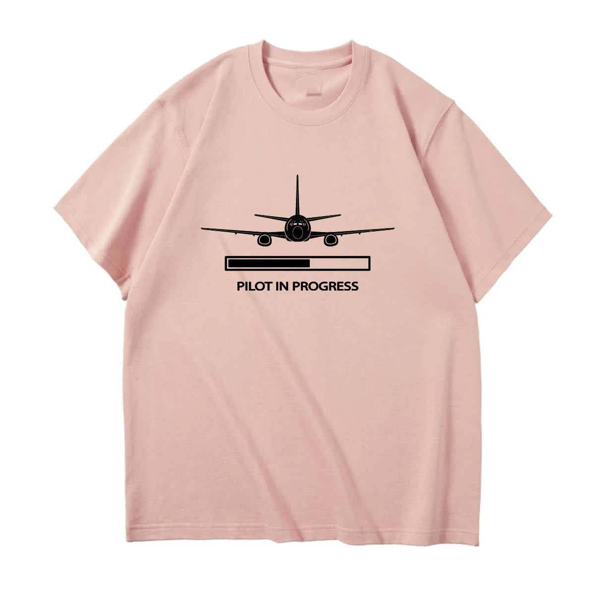Pilot In Progress Designed Relax Fit T-Shirts